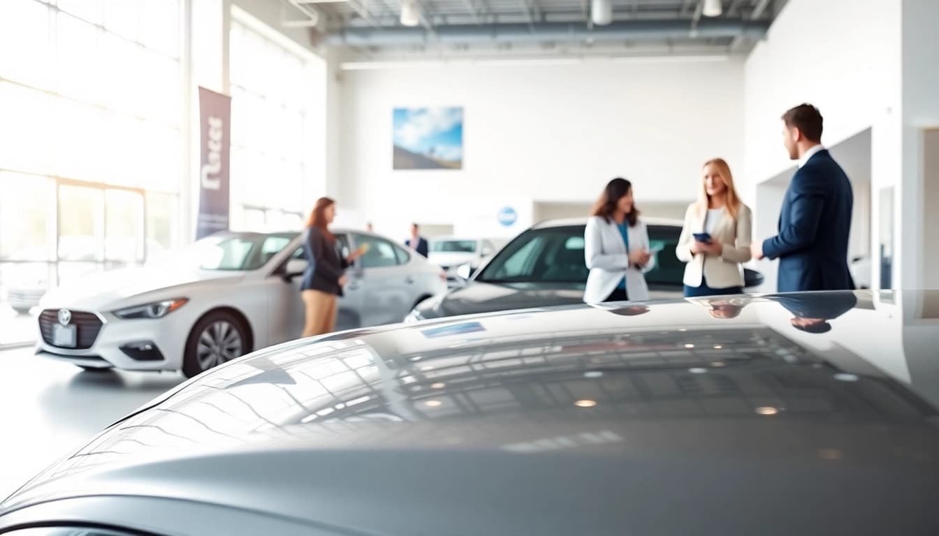 Auto kaufen im modernen Autohaus, willkommenes Ambiente und viele Fahrzeugmodelle.