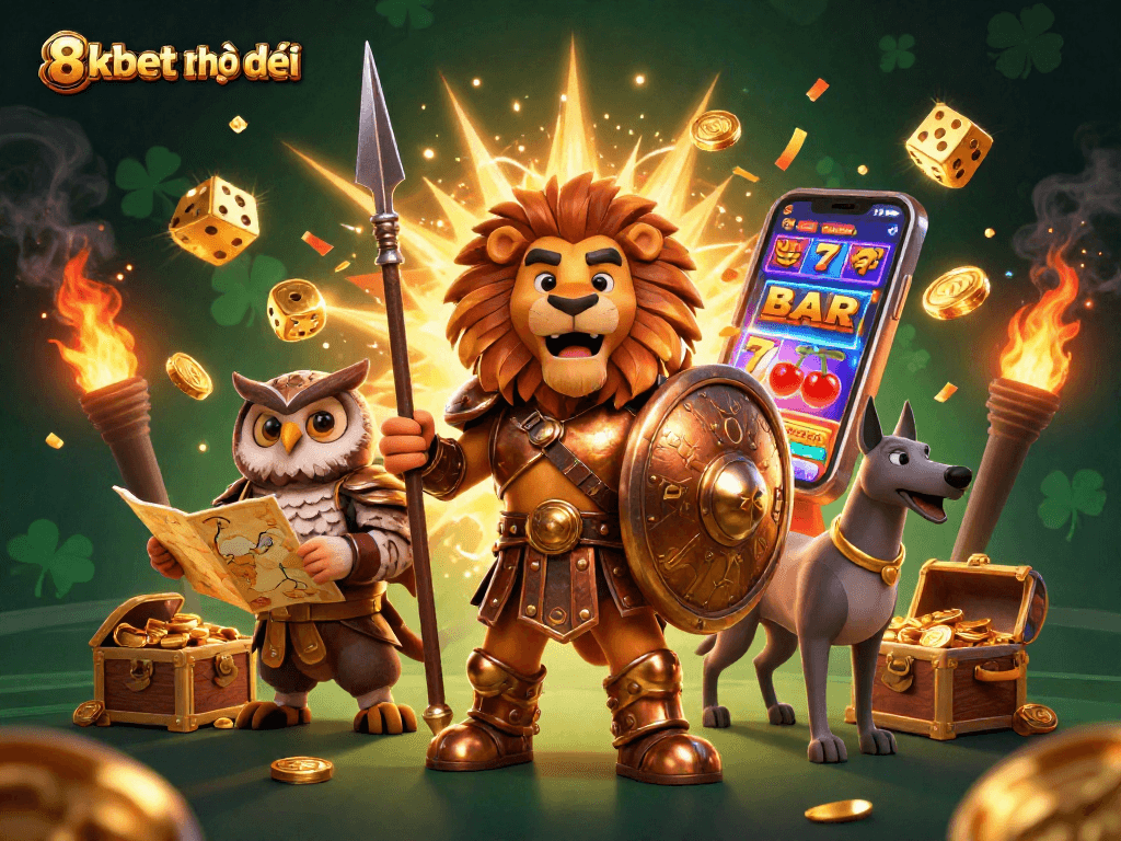 Engage with the excitement of 8xbet nhà cái through dynamic 3D casino elements and characters.