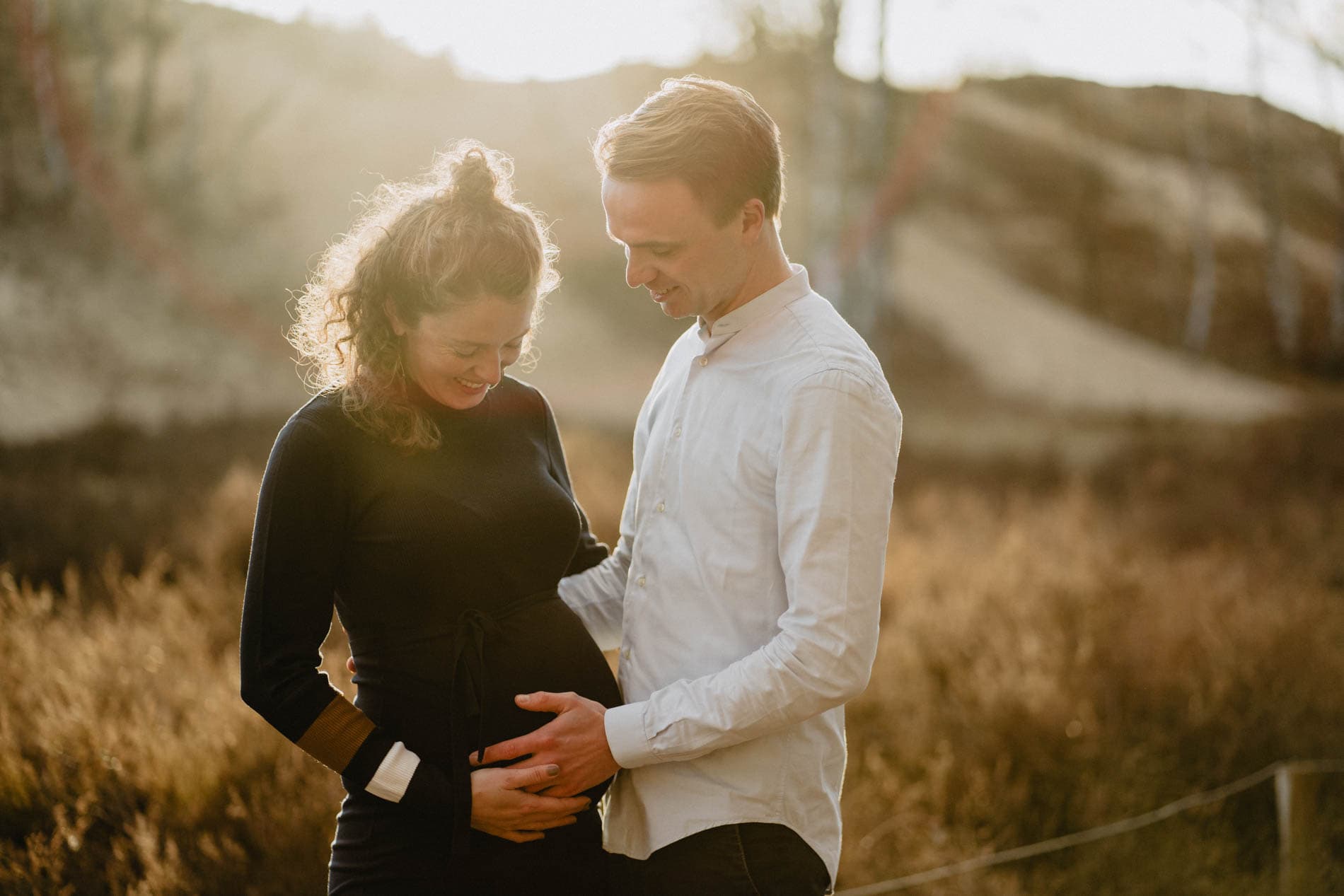 Babybauchfotografie für ruhige Momente voller Nähe