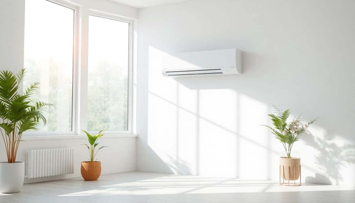 Stylish split Klimaanlagen enhance indoor comfort with efficient cooling and heating capabilities.
