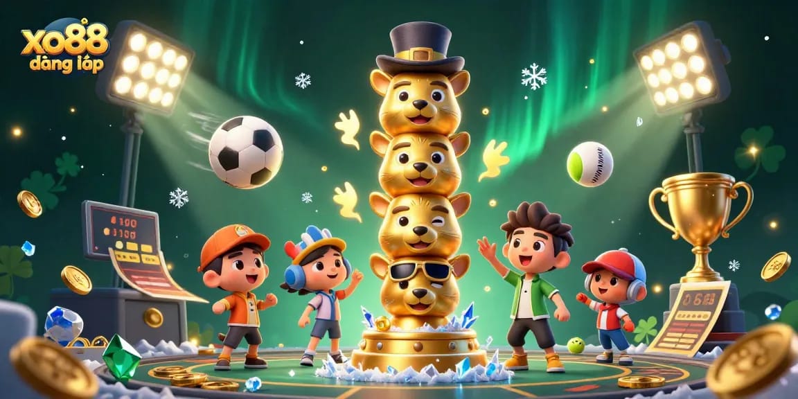 Engage with xo88 đăng nhập sports betting featuring dynamic sports elements and prize visuals.