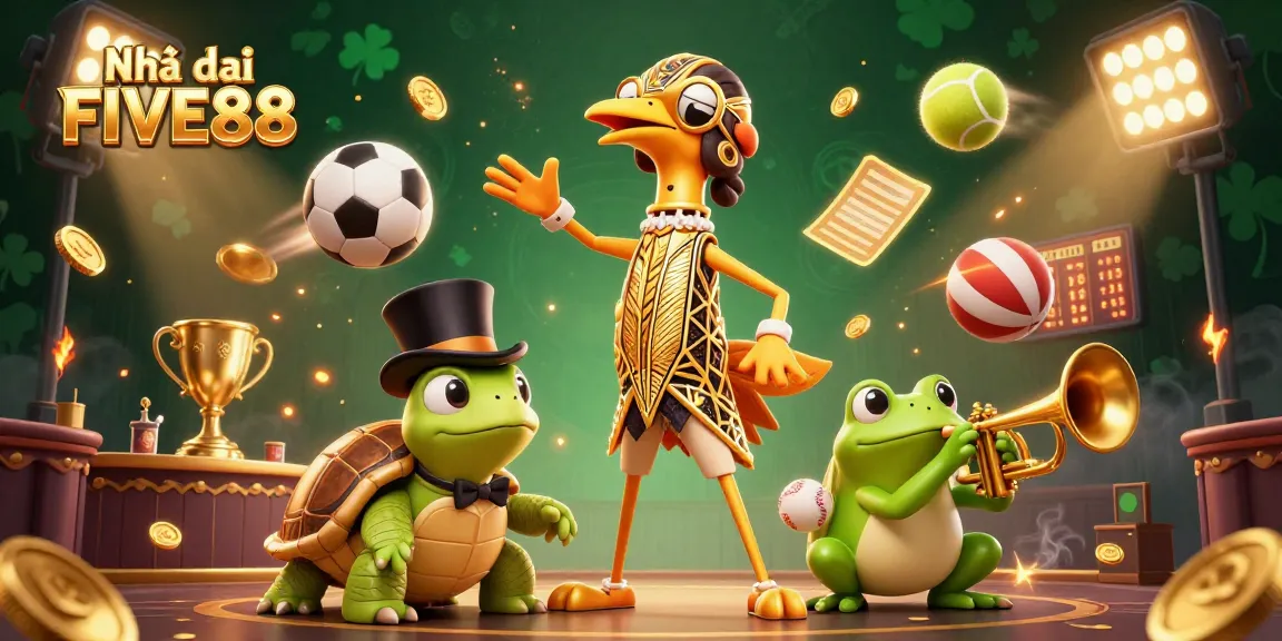 Engage in vibrant gameplay at Nhà cái FIVE88 with dynamic sports elements and rich casino atmosphere.