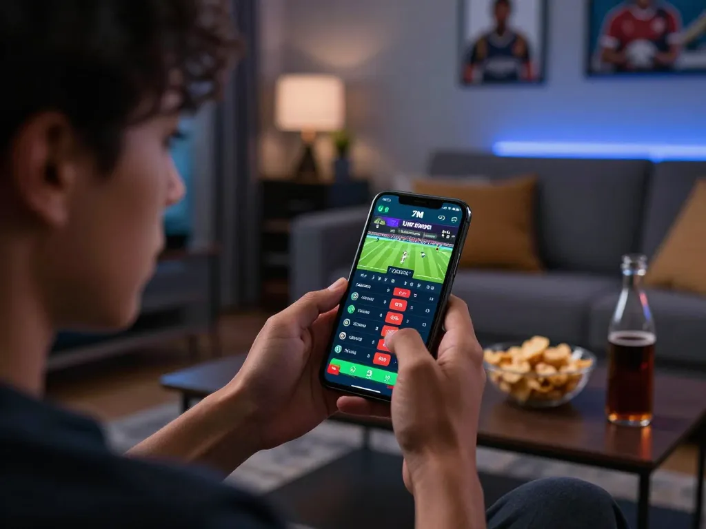 Watch real-time tỷ số trực tuyến 7m updates on your smartphone while engaged in sports betting.