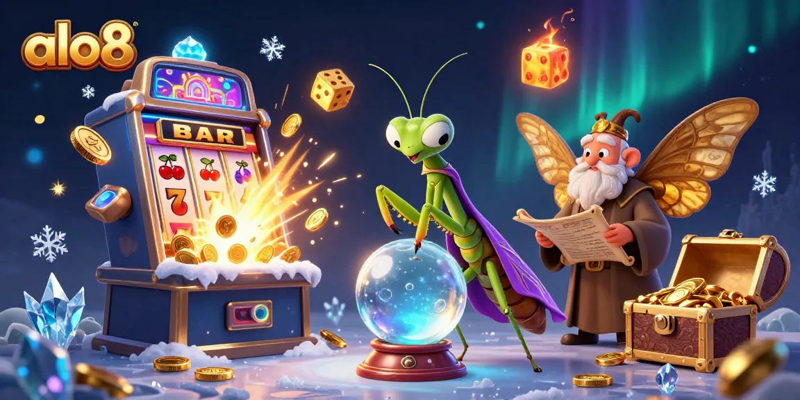 Experience immersive gameplay at alo8 with a dynamic slot scene bursting with coins and excitement.