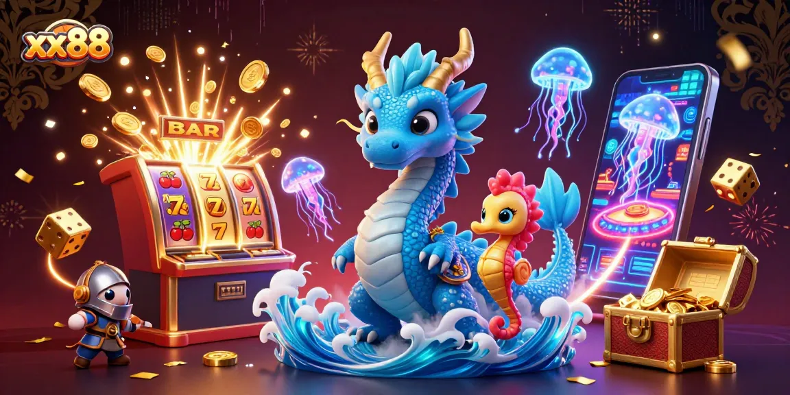 Experience the thrill of xx88 with a captivating jackpot scene featuring rich casino elements.