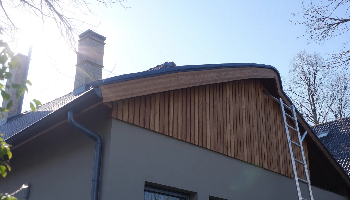 Kohaut Bedachungen renoviert ein elegantes Satteldach mit umweltfreundlichen Materialien und erstklassigem Handwerk.