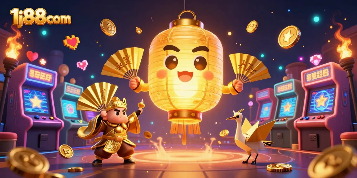 Engage with vibrant gaming action at 1j88com featuring golden lantern spirit and dynamic arcade elements.