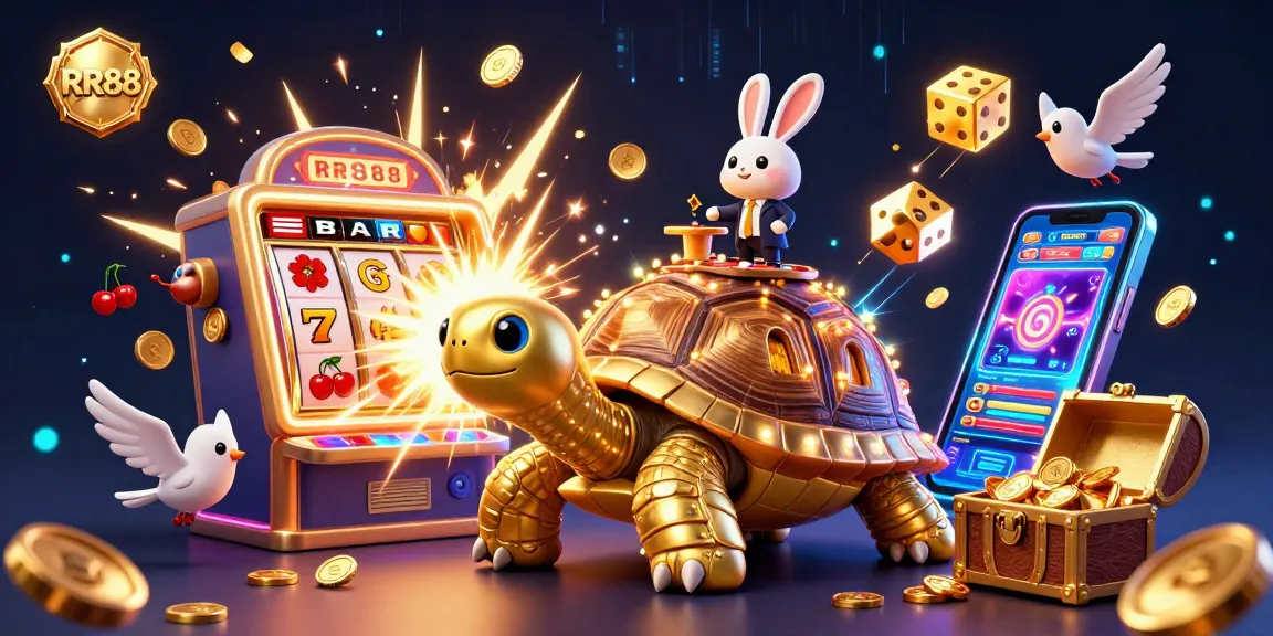 Experience the RR88 casino world with dynamic characters and rich game elements exploding in action.