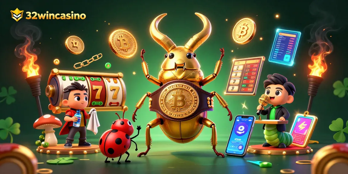 Experience thrilling gameplay at 32wincasino with vibrant characters and engaging slot elements.