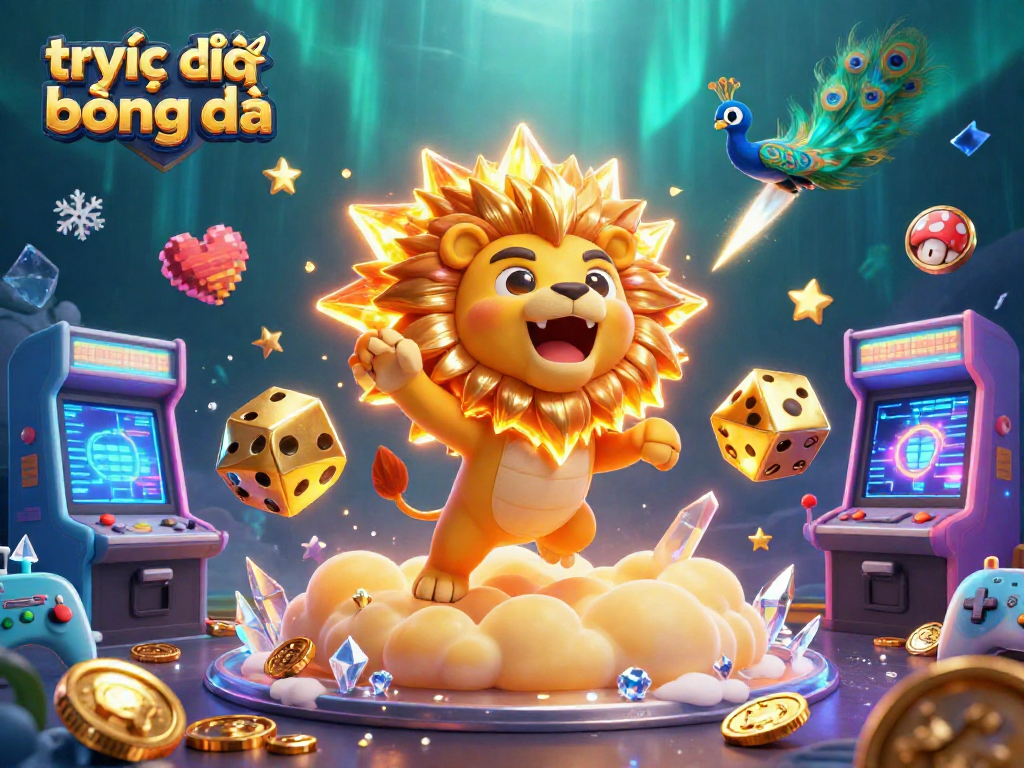 Experience trực tiếp bóng đá with our vibrant 3D illustration celebrating live football streams.