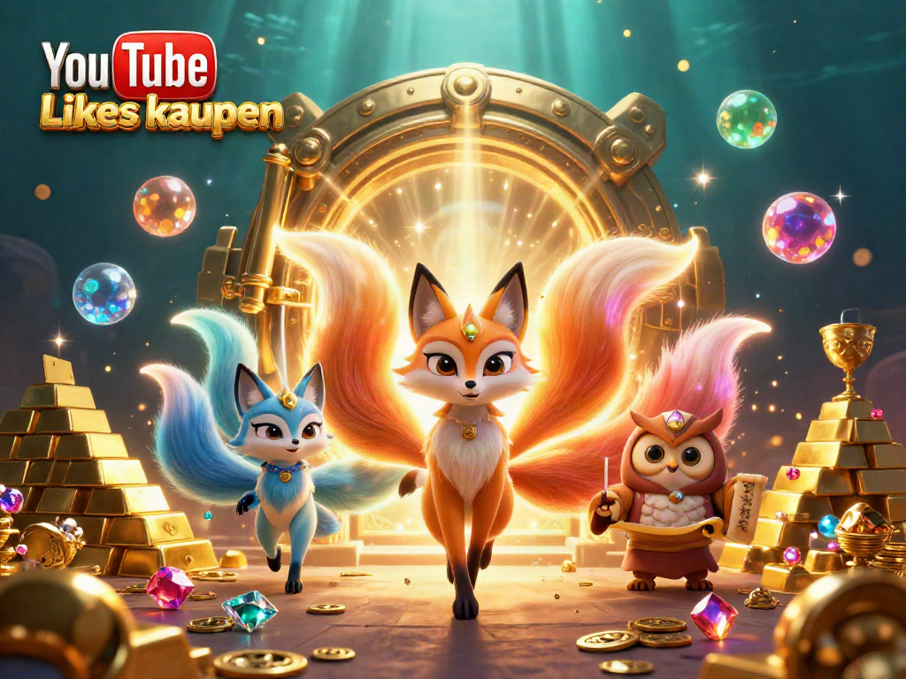 Steigere Deine YouTube Likes kaufen mit dem magischen Glück und bunten Glücksbringern!