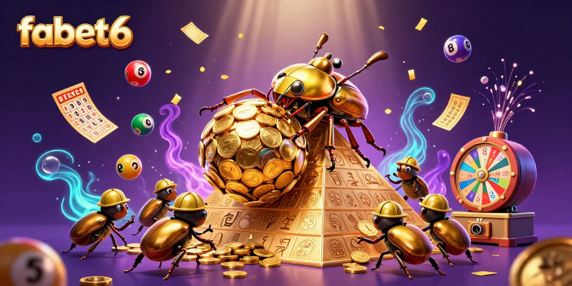 Experience exciting gameplay and rewards with fabet6, featuring vibrant casino elements and gold coin treasures.