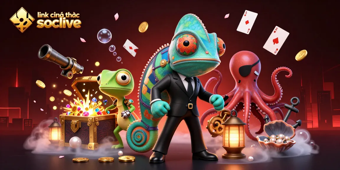 Experience the excitement with link chính thức socolive in this thrilling 3D digital illustration.