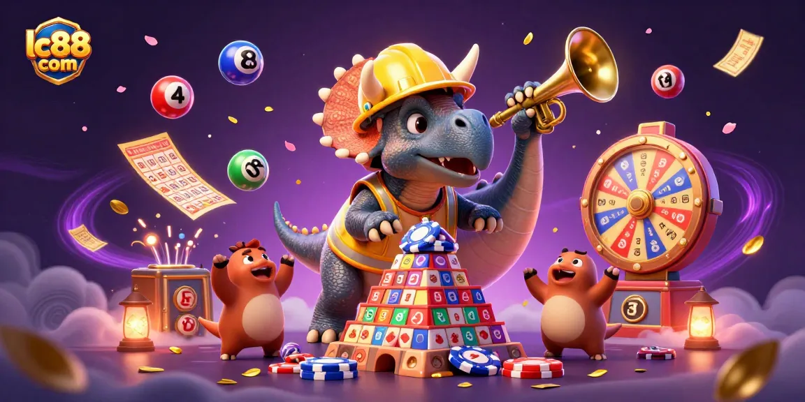 Engage with lc88 com and explore thrilling casino strategies with vibrant cartoon dinosaurs.