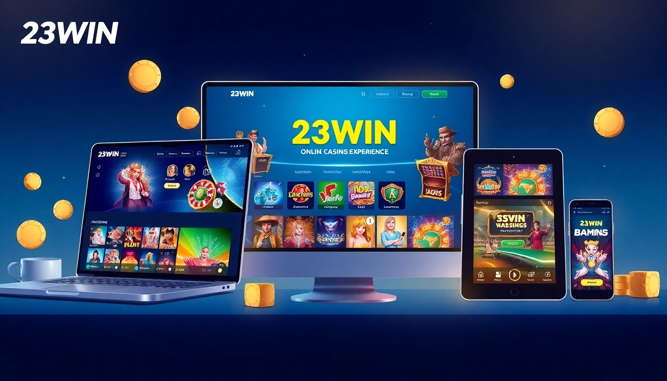 Explore 23win.day's dynamic online casino experience across devices.