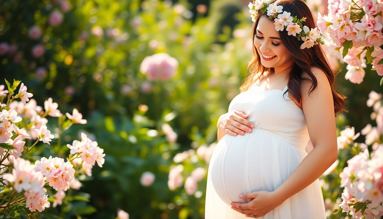 Wunderschöne Erinnerungen durch Babybauch Shooting München festhalten