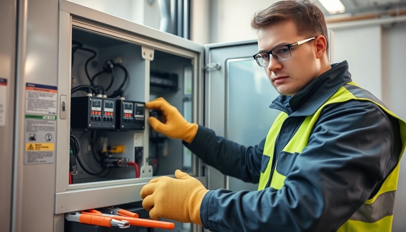 Evaluate electrical equipment during a DGUV V3 Prüfung for workplace safety compliance.