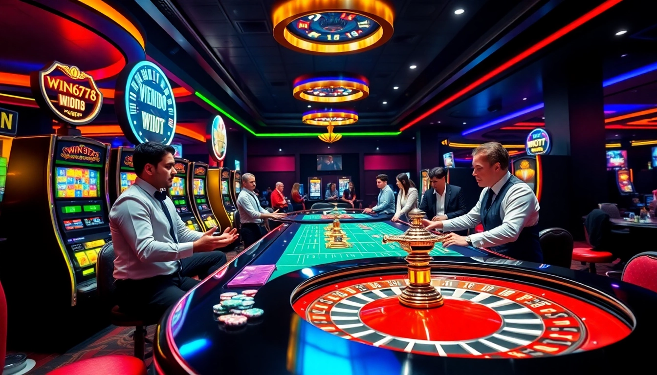 Experience the thrill of win678 with dynamic casino games and professional dealers.