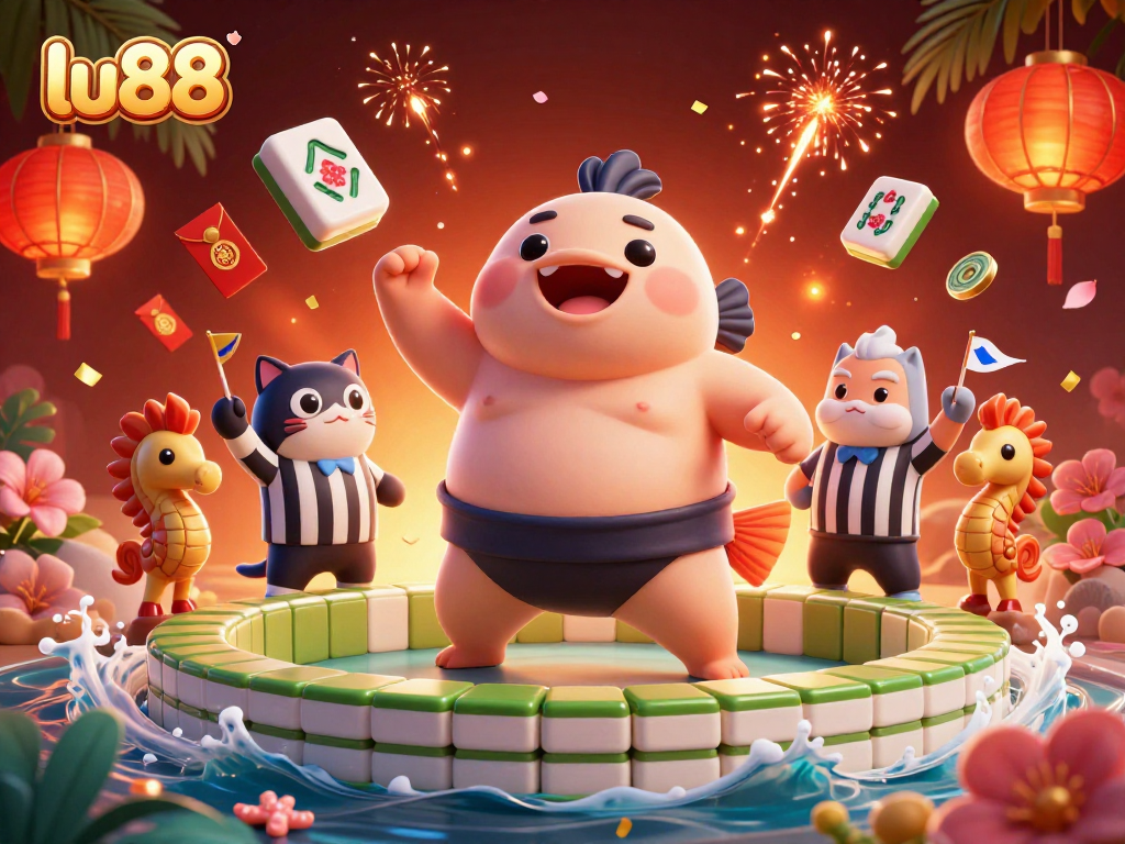Engage with lu88's underwater casino experience filled with festive elements for thrilling gaming.