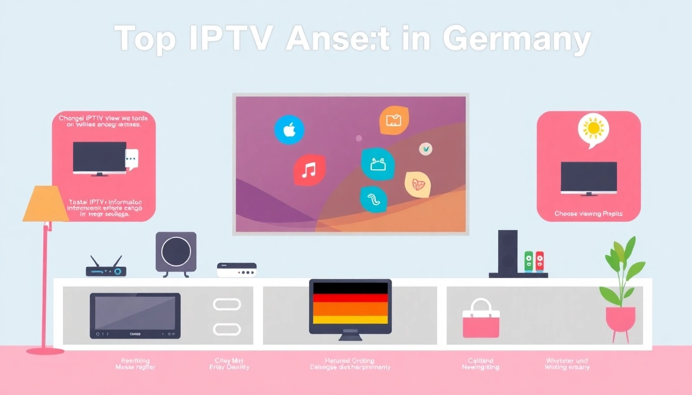 Compare the best IPTV Anbieter services in Germany with distinctive features and pricing details.