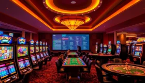 Erleben Sie das gefühlvolle Ambiente eines Online Casinos in der Schweiz mit aufregenden Spieleangeboten und attraktiven Boni.
