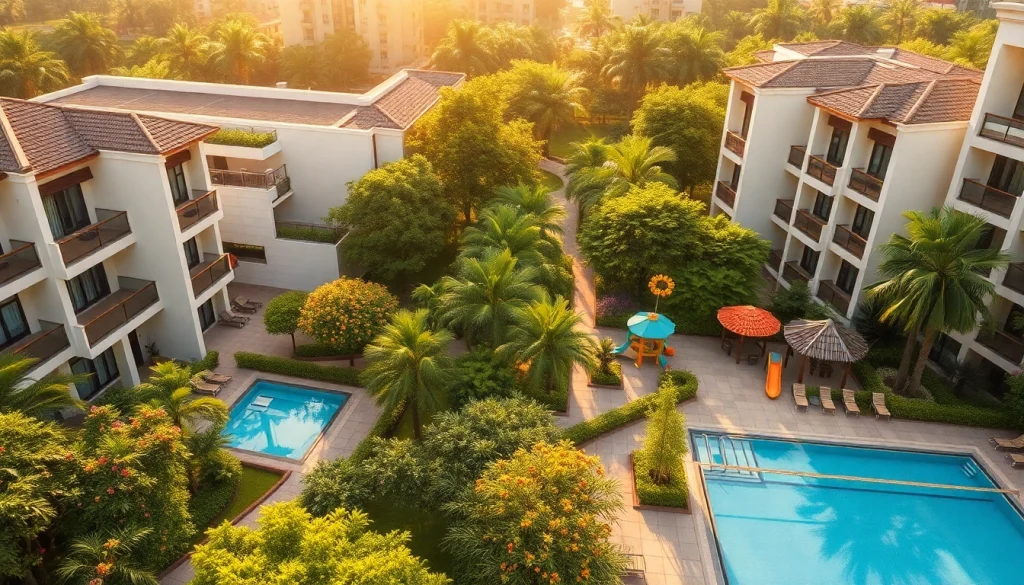 Tampines EC showcases luxurious living spaces amidst lush surroundings.