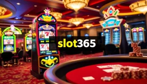 Experience exhilarating gaming with slot365's vibrant and luxurious casino atmosphere.