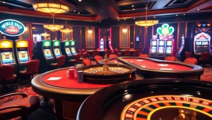 Experience the thrill of winning at https://789b.win/ with luxurious casino tables and vibrant poker chips.