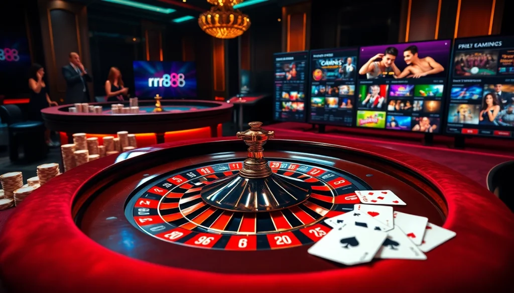 Experience the excitement of luxury gambling at rr88 chính thức with professional dealers and casino games.