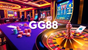 Experience the excitement of GG88 with vibrant casino games and engaging betting activities.