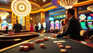 Players enjoy high-stakes action at Go8's luxurious online gambling casino.