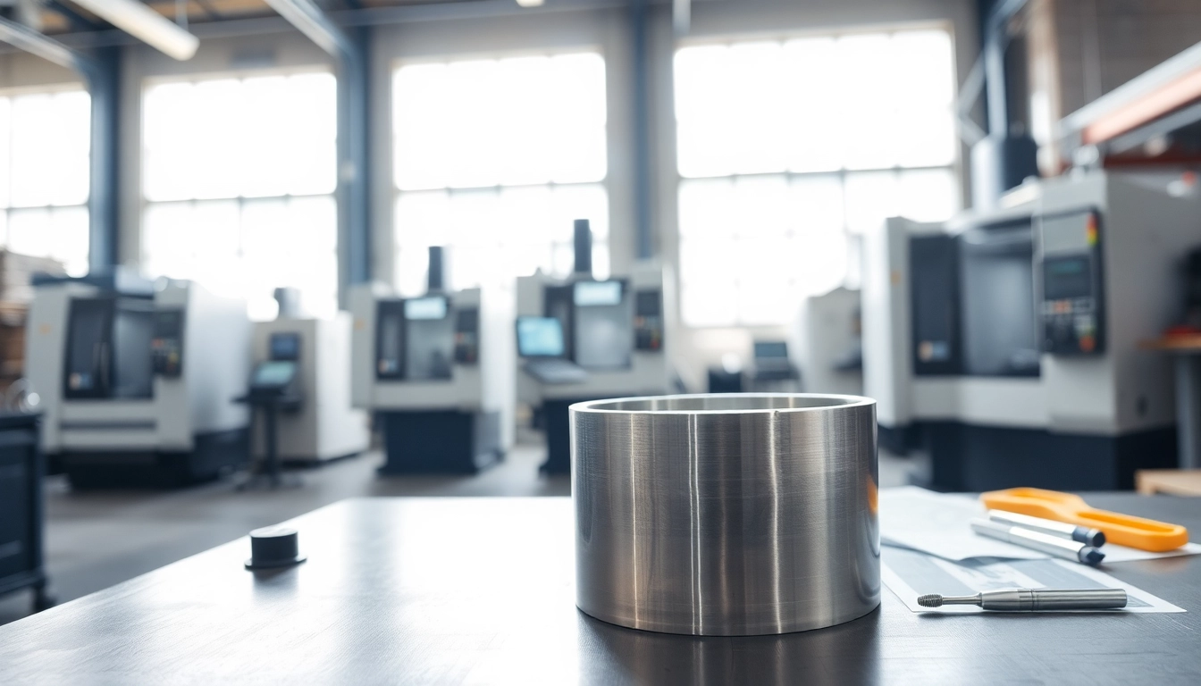 Präzise cnc drehteile in einer modernen Fertigungsstätte.