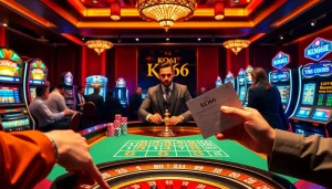 Trải nghiệm sự phấn khích của KO66 với những bàn casino sống động và những người chơi hào hứng.